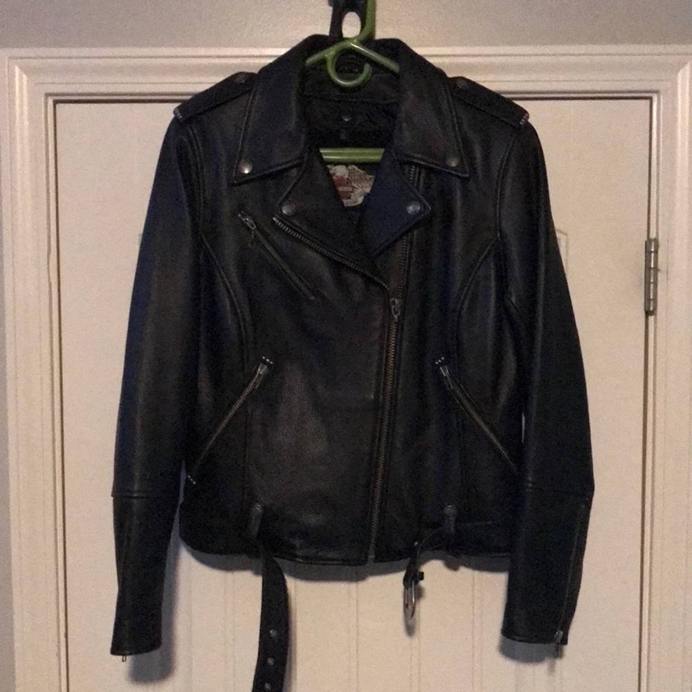 Harley-Davidson Belted Leather Jacket